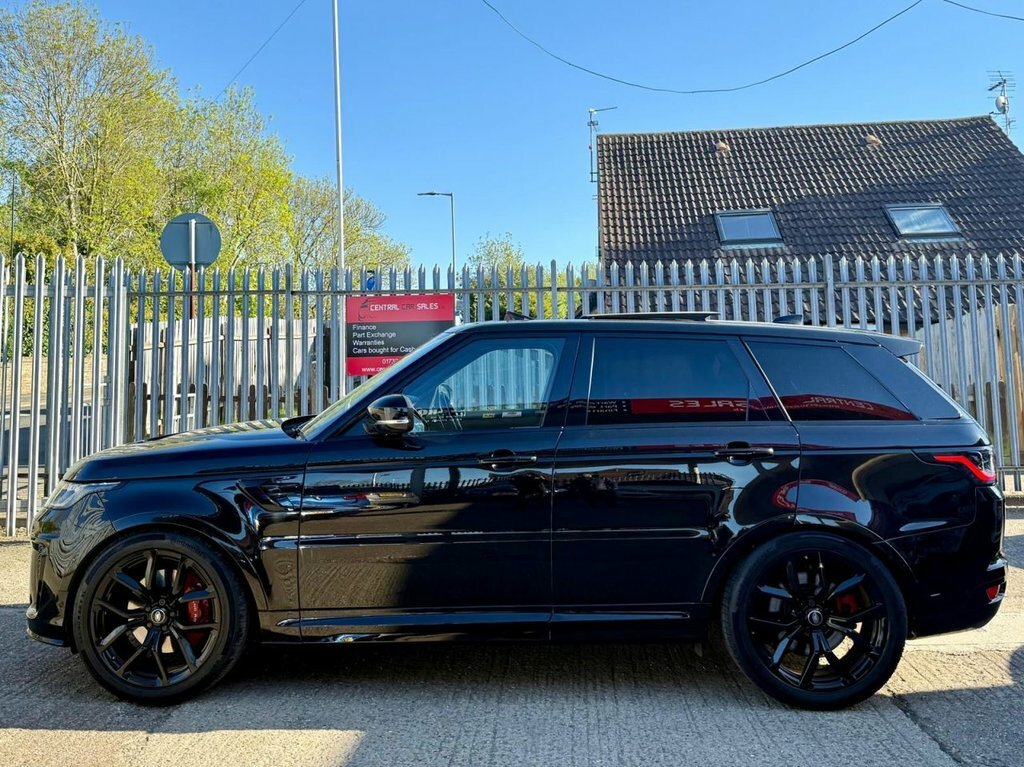 Land Rover Range Rover Sport 5.0 P575 V8 Svr Suv 4Wd Euro 6 S Black #3