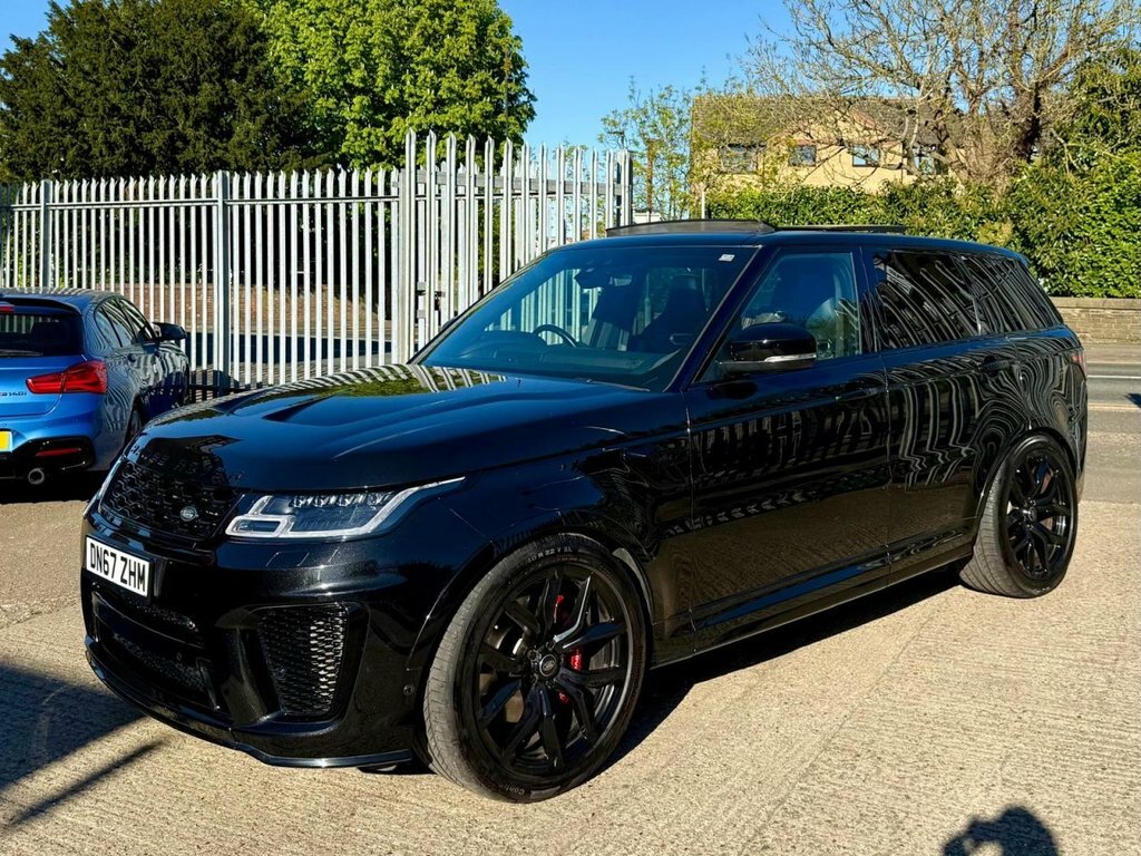 Land Rover Range Rover Sport 5.0 P575 V8 Svr Suv 4Wd Euro 6 S Black #2