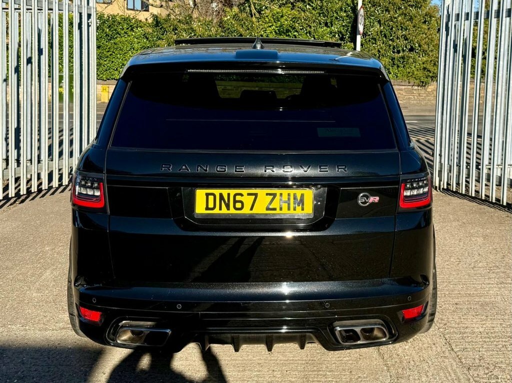 Land Rover Range Rover Sport 5.0 P575 V8 Svr Suv 4Wd Euro 6 S Black #5
