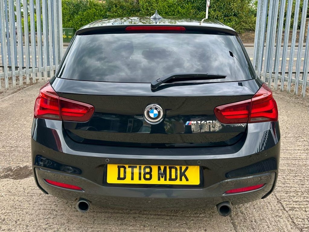 BMW 1 Series 3.0 M140i Shadow Edition Hatchback DT18MDK Black #6