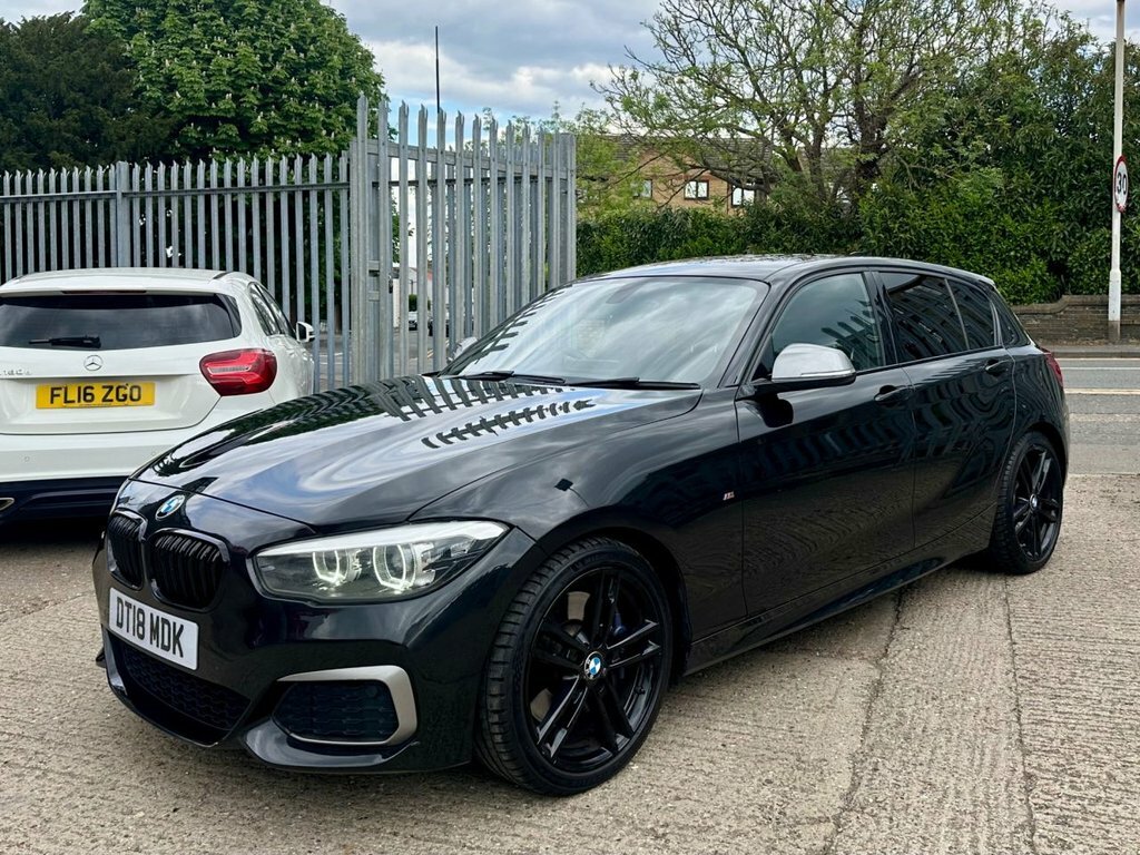 BMW 1 Series 3.0 M140i Shadow Edition Hatchback DT18MDK Black #3