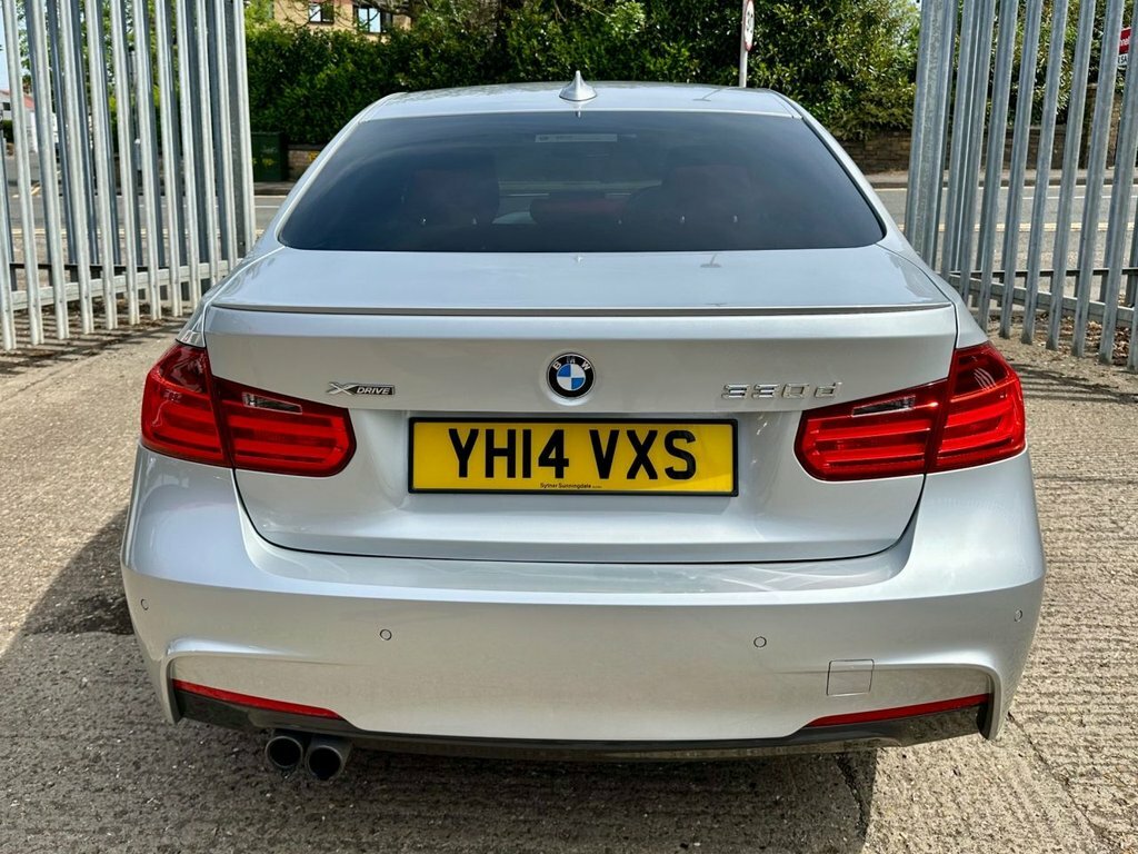 BMW 3 Series 3.0 330D M Sport Saloon Xdrive Eur Silver #6