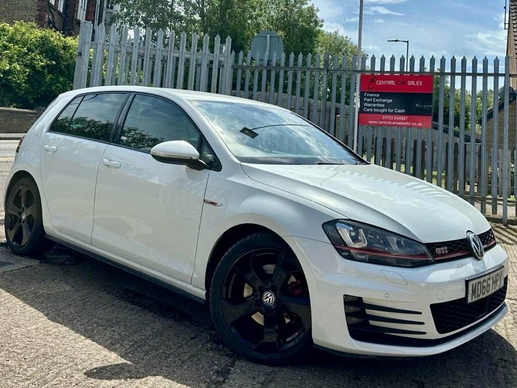 Volkswagen Golf 2.0 Tsi Bluemotion Tech Gti Hatchback D MD66HPV White