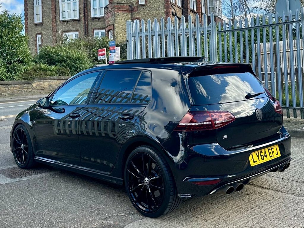 Volkswagen Golf 2.0 Tsi Bluemotion Tech R Hatchback Man LY64EFJ Black #5