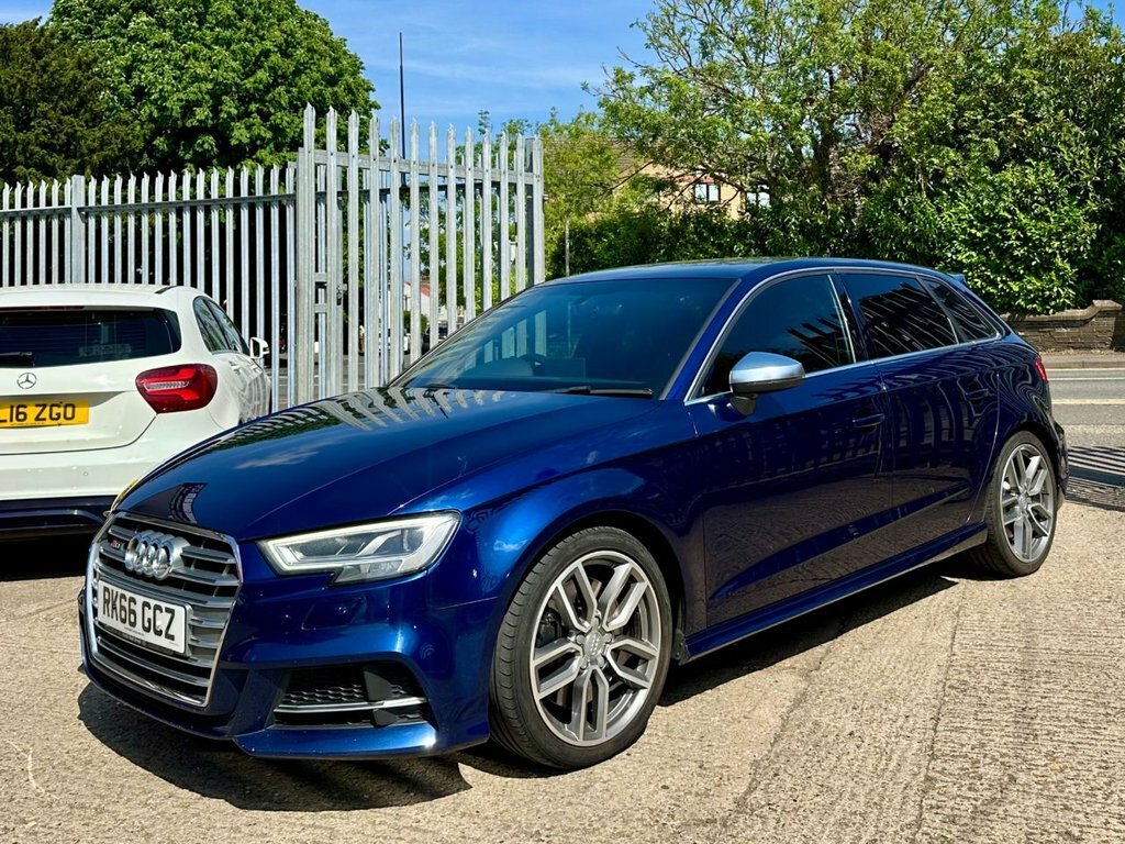 Audi S3 2.0 Tfsi Sportback S Tronic Quattro Eur RK66GCZ Blue #3