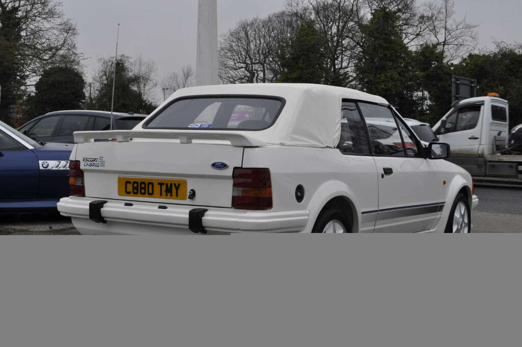 Ford Escort Se Cabriolet White #5