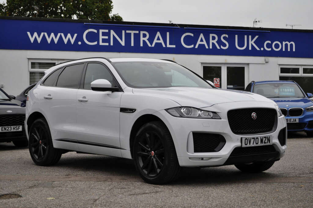 Jaguar F-Pace 2.0 F-pace Chequered Flag Awd D 4Wd White