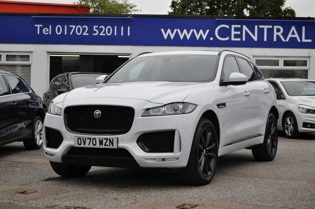 Jaguar F-Pace 2.0 F-pace Chequered Flag Awd D 4Wd OV70WZN White #4
