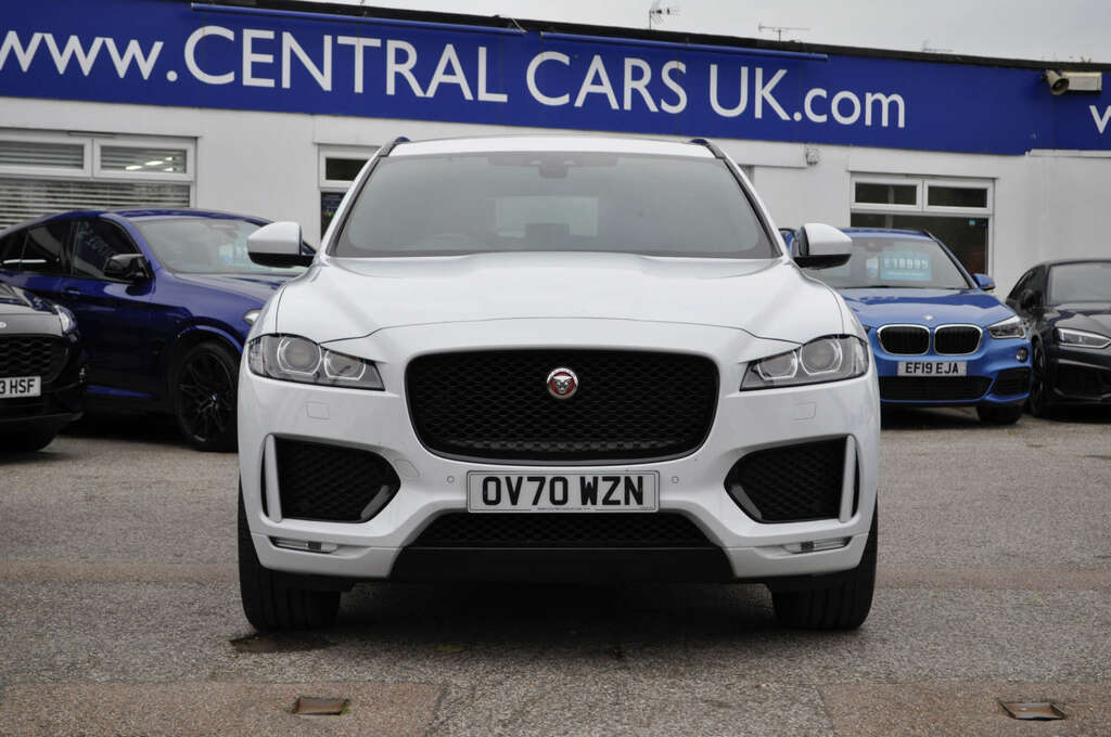 Jaguar F-Pace 2.0 F-pace Chequered Flag Awd D 4Wd OV70WZN White #3