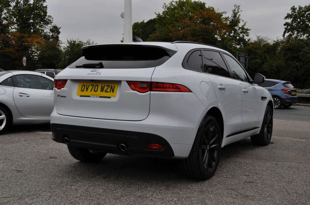 Jaguar F-Pace 2.0 F-pace Chequered Flag Awd D 4Wd OV70WZN White #6