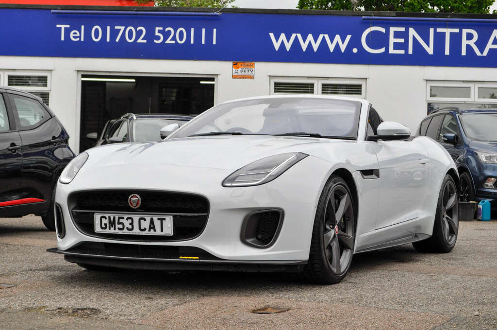 Jaguar F-Type 3.0 F-type V6 Sport Awd 4Wd White #2