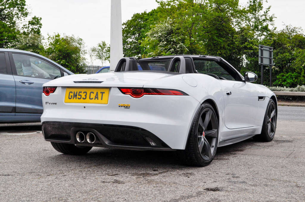 Jaguar F-Type 3.0 F-type V6 Sport Awd 4Wd White #4