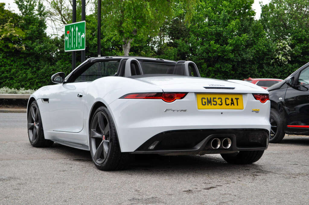 Jaguar F-Type 3.0 F-type V6 Sport Awd 4Wd White #3