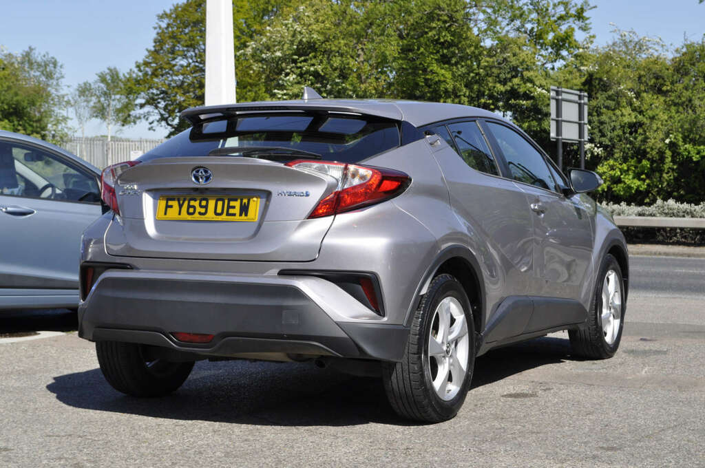 Toyota C-Hr 1.8 C-hr Icon Hev Cvt FY69OEW Silver #3