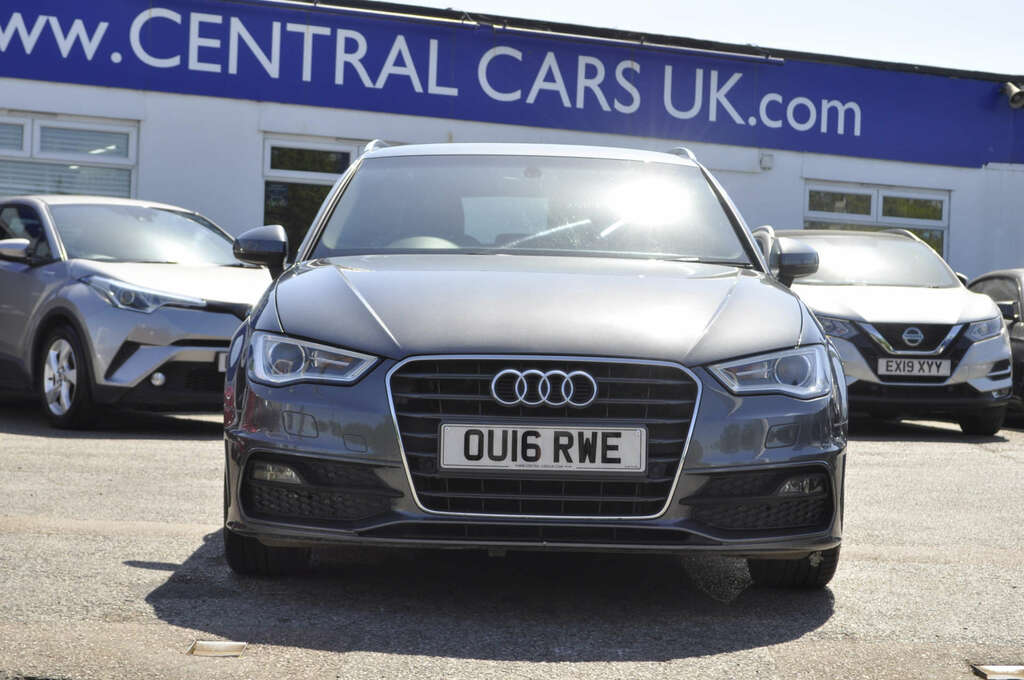 Audi A3 1.6 A3 Sportback S Line Nav Tdi OU16RWE Grey #3