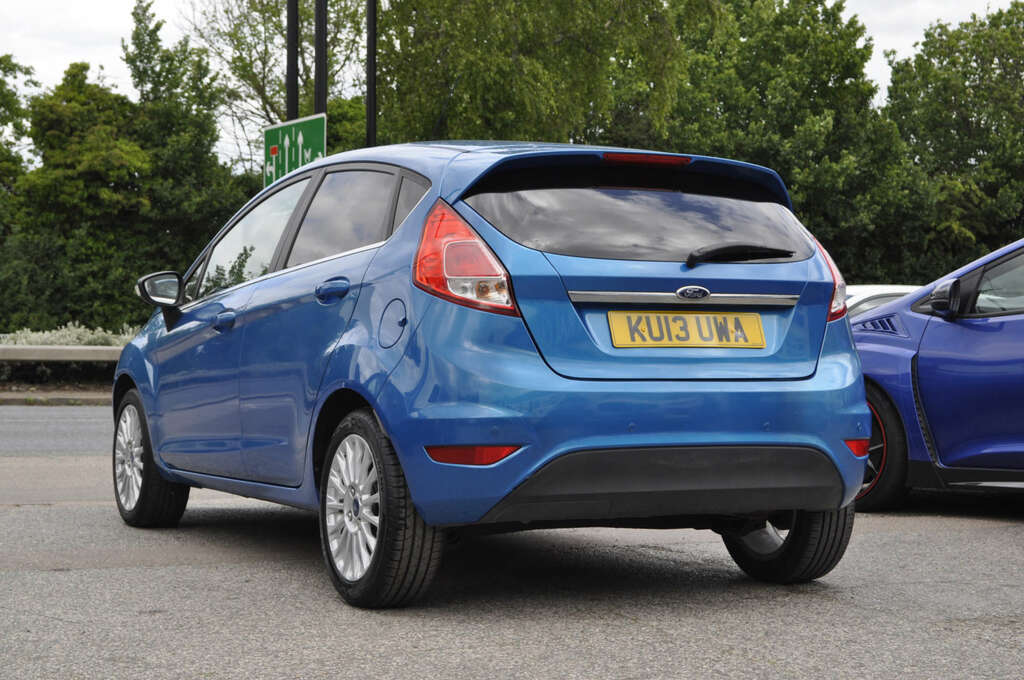 Ford Fiesta 1.6 Fiesta Titanium KU13UWA Blue #4