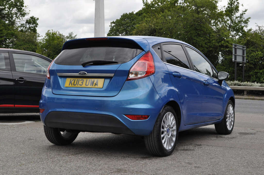 Ford Fiesta 1.6 Fiesta Titanium KU13UWA Blue #5