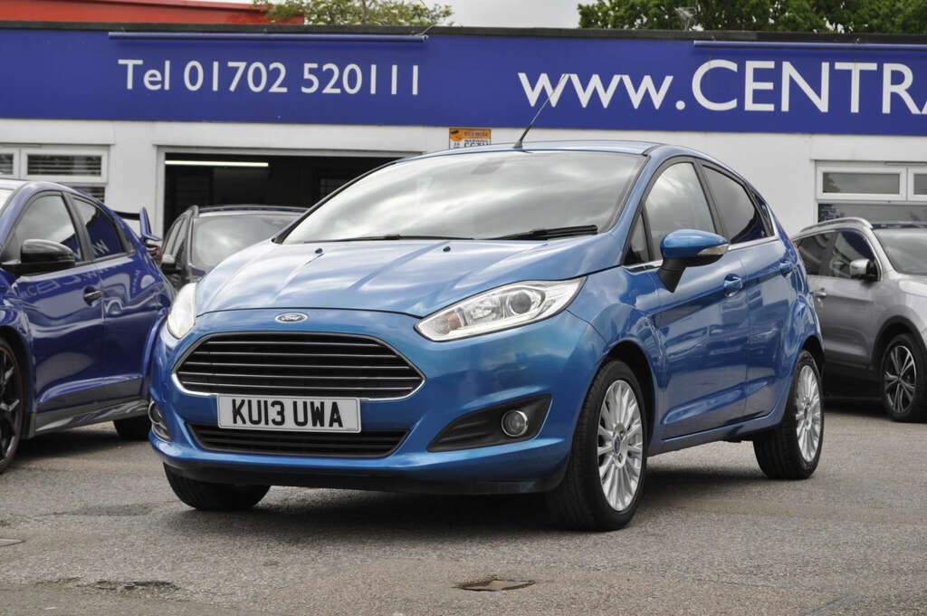 Ford Fiesta 1.6 Fiesta Titanium KU13UWA Blue #3