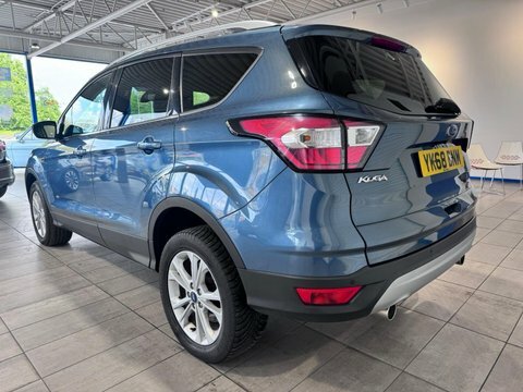 Ford Kuga 2.0 Tdci Titanium YK68BNM Blue #5