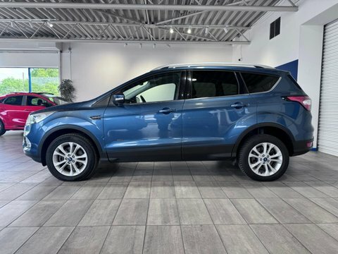 Ford Kuga 2.0 Tdci Titanium YK68BNM Blue #6