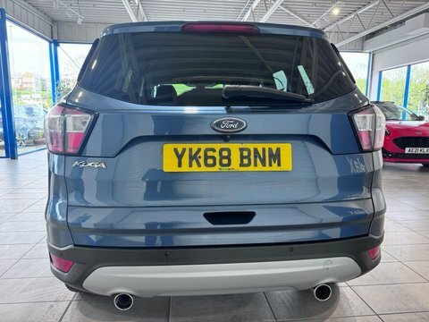 Ford Kuga 2.0 Tdci Titanium YK68BNM Blue #4
