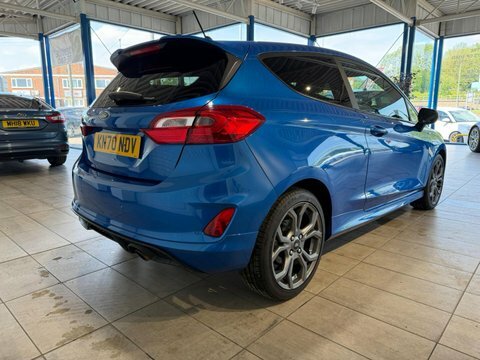 Ford Fiesta 1.0T Ecoboost St-line KN70NDV Blue #3