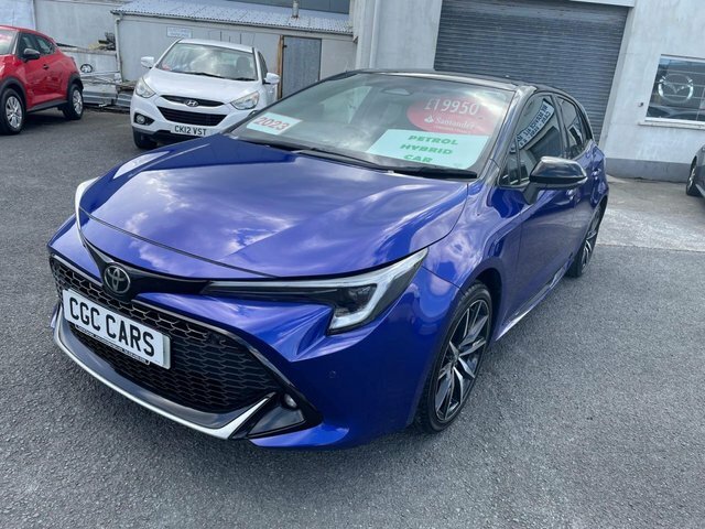 Toyota Corolla 1.8 Vvt-h Gr Sport Hatchback Hybrid Cvt K25RNY Blue #2