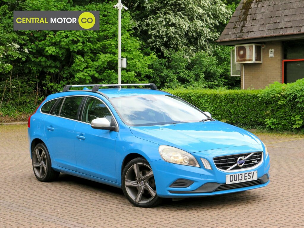 Volvo V60 1.6 D2 R-design Estate Euro 5 S Blue