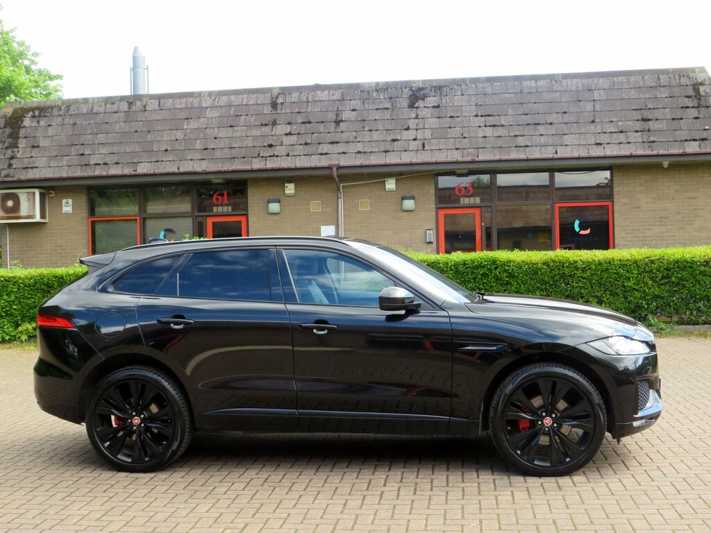 Jaguar F-Pace 3.0 D300 V6 S Suv Awd Euro 6 Ss GF19BMZ Black #2