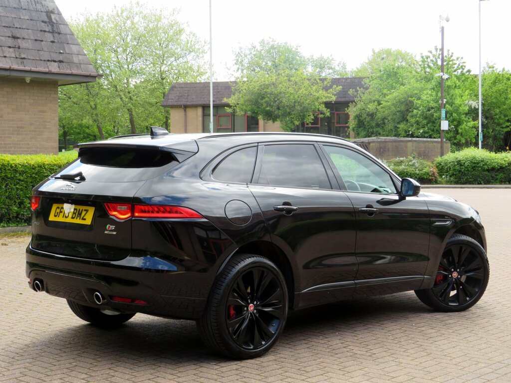 Jaguar F-Pace 3.0 D300 V6 S Suv Awd Euro 6 Ss GF19BMZ Black #3