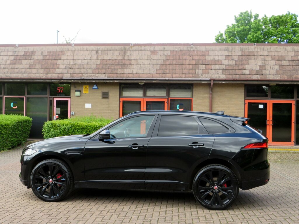 Jaguar F-Pace 3.0 D300 V6 S Suv Awd Euro 6 Ss GF19BMZ Black #6