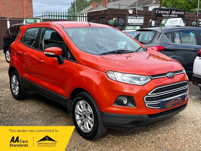 Ford Ecosport Zetec Red