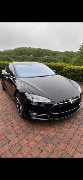 Tesla Model S 70 Auto 5dr Silver #1