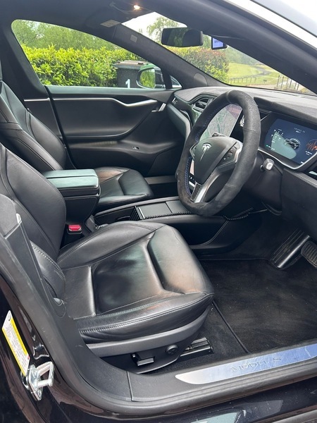 Tesla Model S 70 Auto 5dr Silver #4