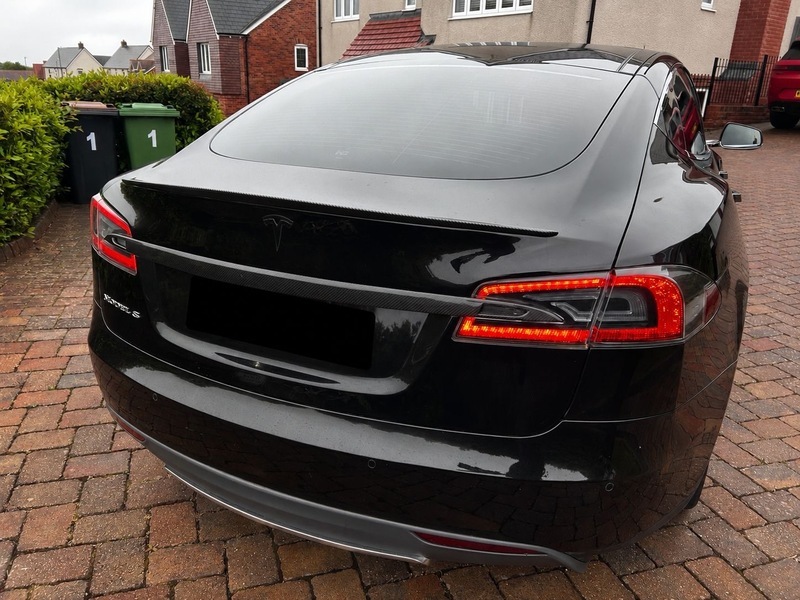 Tesla Model S 70 Auto 5dr Silver #2