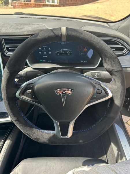 Tesla Model S 70 Auto 5dr Silver #3