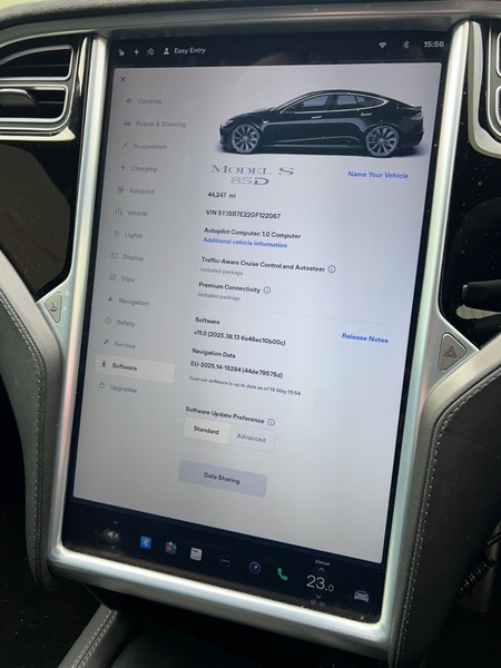 Tesla Model S 70 Auto 5dr Silver #6