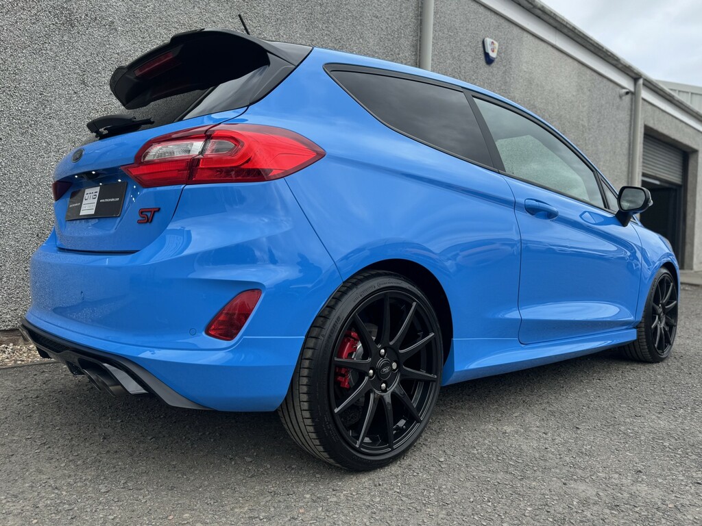 Ford Fiesta Hatchback 1.5 Fiesta St Edition 1.5L Ecoboo AK70OKW Blue #5
