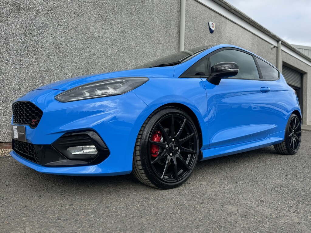 Ford Fiesta Hatchback 1.5 Fiesta St Edition 1.5L Ecoboo AK70OKW Blue #6