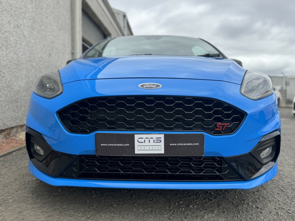 Ford Fiesta Hatchback 1.5 Fiesta St Edition 1.5L Ecoboo AK70OKW Blue #2