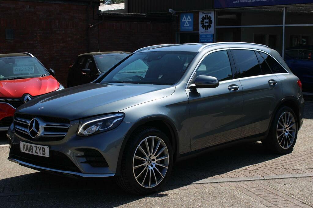 Mercedes-Benz GLC Class Suv 2.1 Glc250d Amg Line G-tronic 4Matic Euro 6 S KM18ZYB Grey #4
