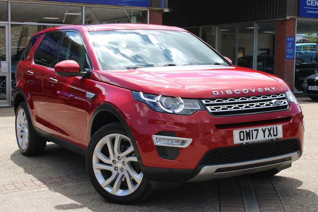 Land Rover Discovery Sport Suv 2.0 Td4 Hse Luxury 4Wd Euro 6 Ss Red
