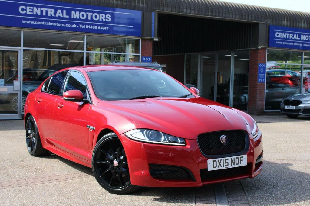 Jaguar XF 2.2D R-sport Black Euro 5 Ss DX15NOF Red #2