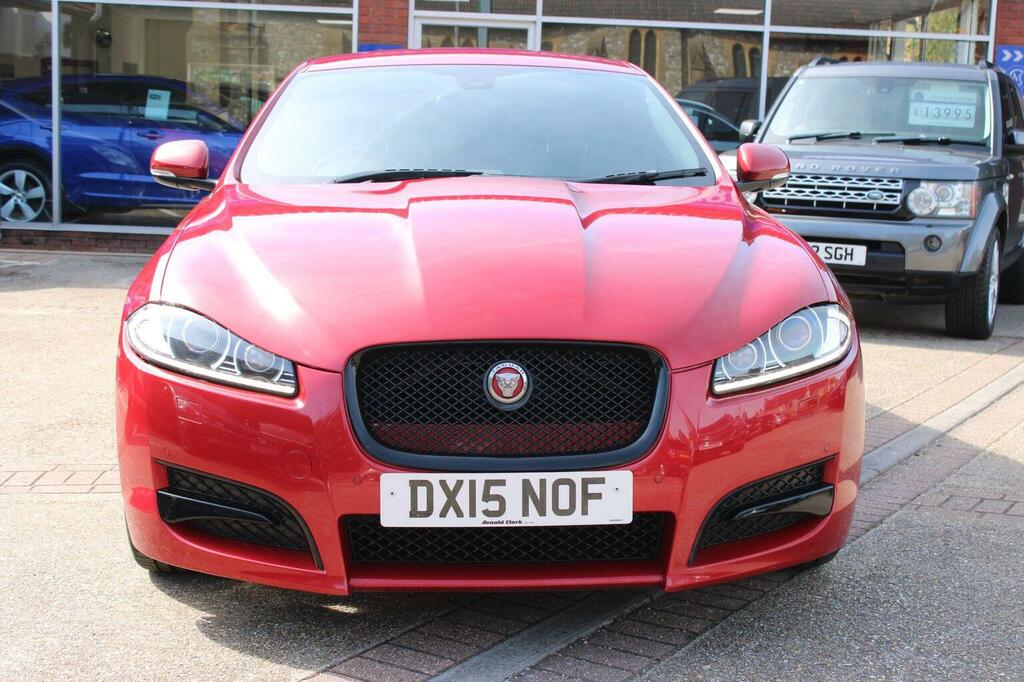 Jaguar XF 2.2D R-sport Black Euro 5 Ss DX15NOF Red #3