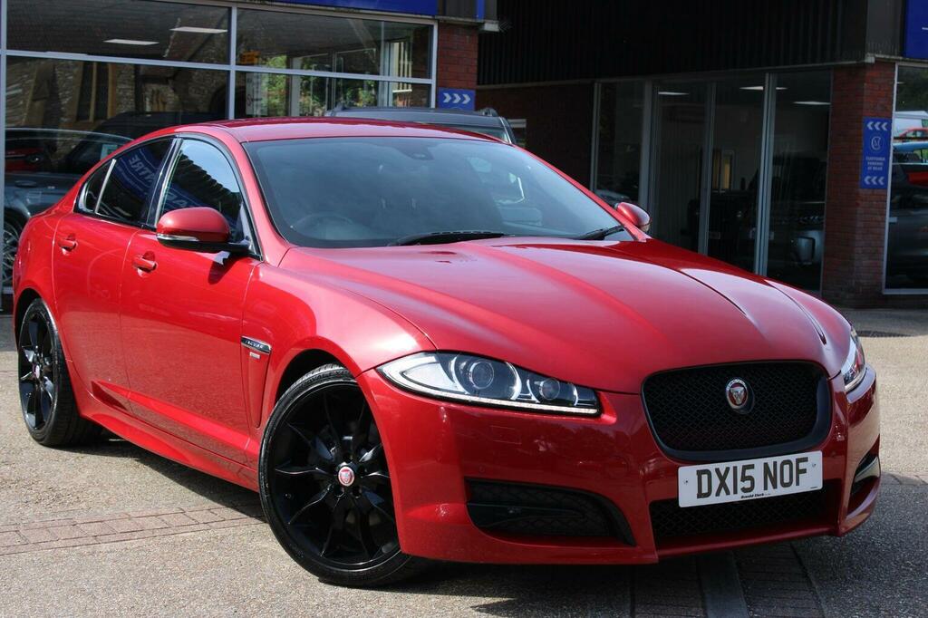 Jaguar XF Saloon 2.2D R-sport Black Euro 5 Ss 2 Red