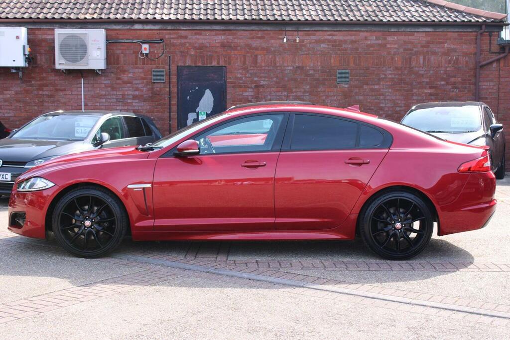 Jaguar XF 2.2D R-sport Black Euro 5 Ss DX15NOF Red #5