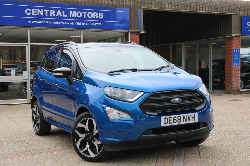 Ford Ecosport Suv 1.0T Ecoboost St-line Euro 6 Ss 20186 DE68NVH Blue #2