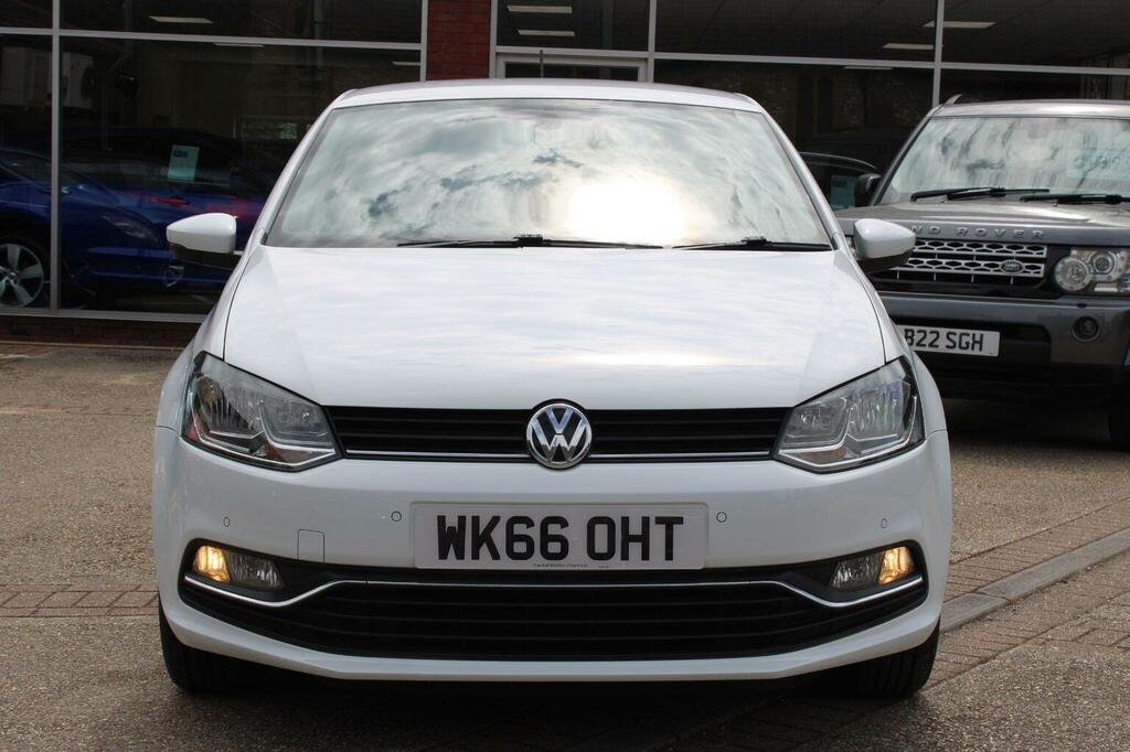 Volkswagen Polo Hatchback 1.2 Tsi Bluemotion Tech Match Dsg Euro 6 WK66OHT White #3