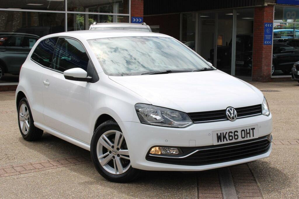 Volkswagen Polo Hatchback 1.2 Tsi Bluemotion Tech Match Dsg Euro 6 White