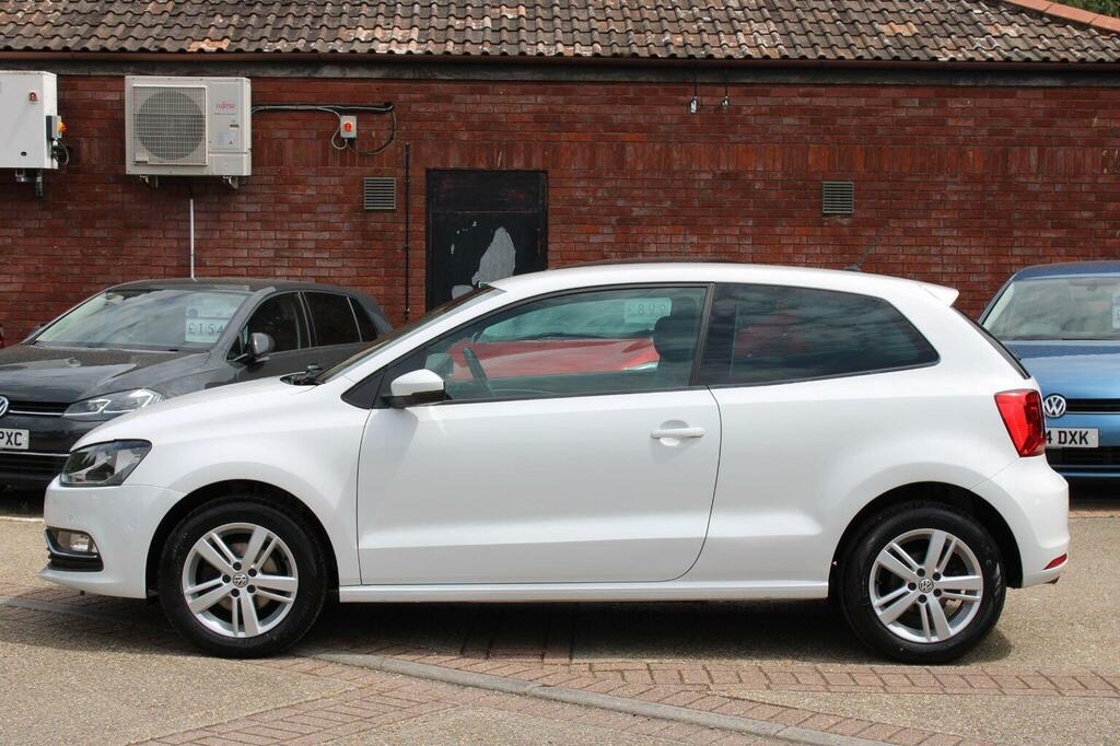 Volkswagen Polo Hatchback 1.2 Tsi Bluemotion Tech Match Dsg Euro 6 WK66OHT White #5